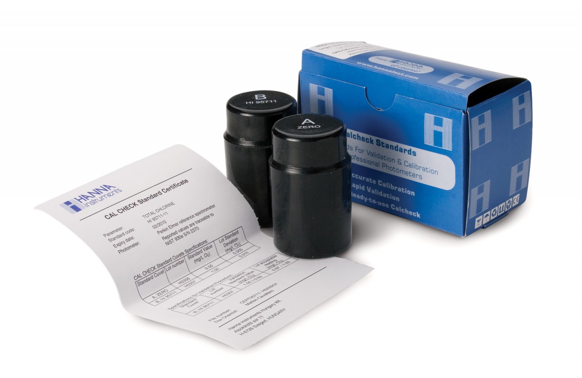 Iodine CAL Check™ Standards HI96718-11 UAB “Hanna Instruments Baltics”