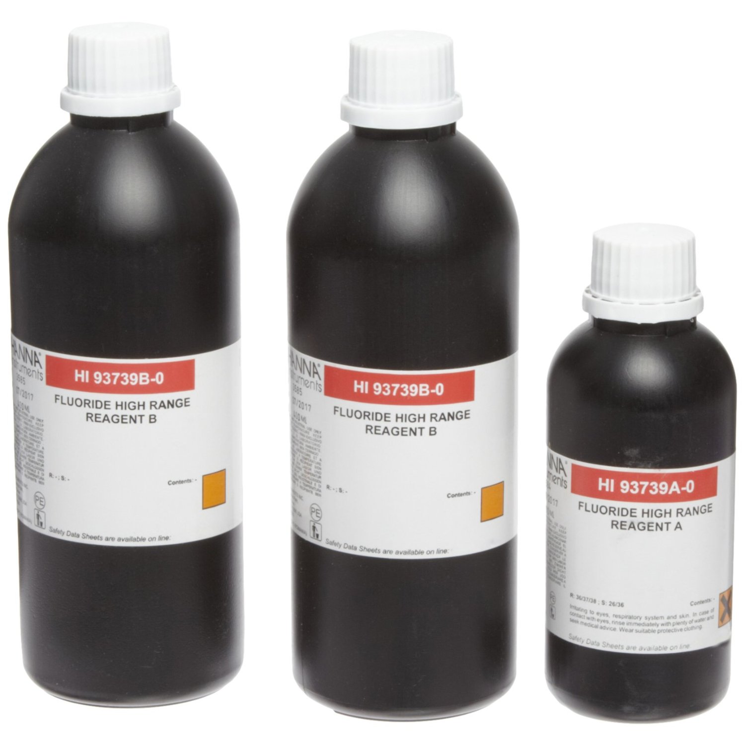 [:lt]HI93739-03 Fluoridų reagentai HR (300 testų)[:en]Fluoride HR, SPADNS method, Reagent kit for 300 tests (F- HR)[:]