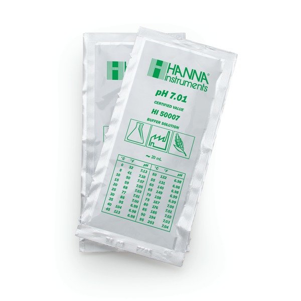[:lt]HI50007-01 pH 7,01 Techninio kalibravimo buferio paketėliai (10 x 20 ml)[:en]HI50007-01 pH 7.01 Technical Calibration Buffer Sachets (10 x 20mL)[:]