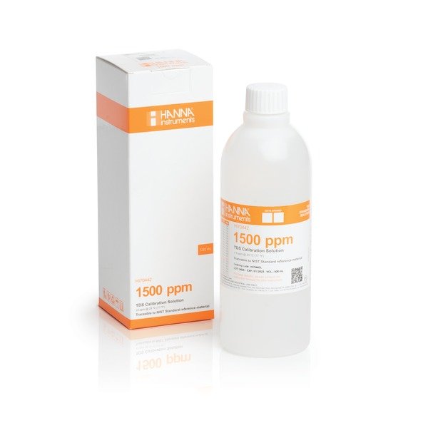 [:lt]HI70442L 1500 mg/L (ppm) TDS kalibravimo tirpalas (500 ml)[:en]HI70442L 1500 mg/L (ppm) TDS Calibration Solution (500 mL Bottle)[:]