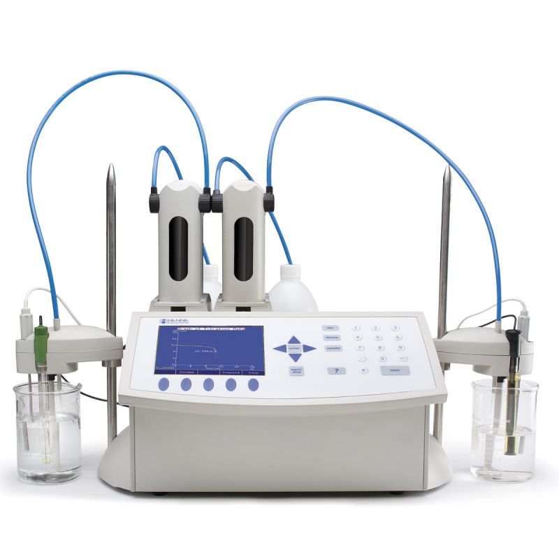 Automatic Potentiometric (pH/mV/ISE) Titration System - HI902C