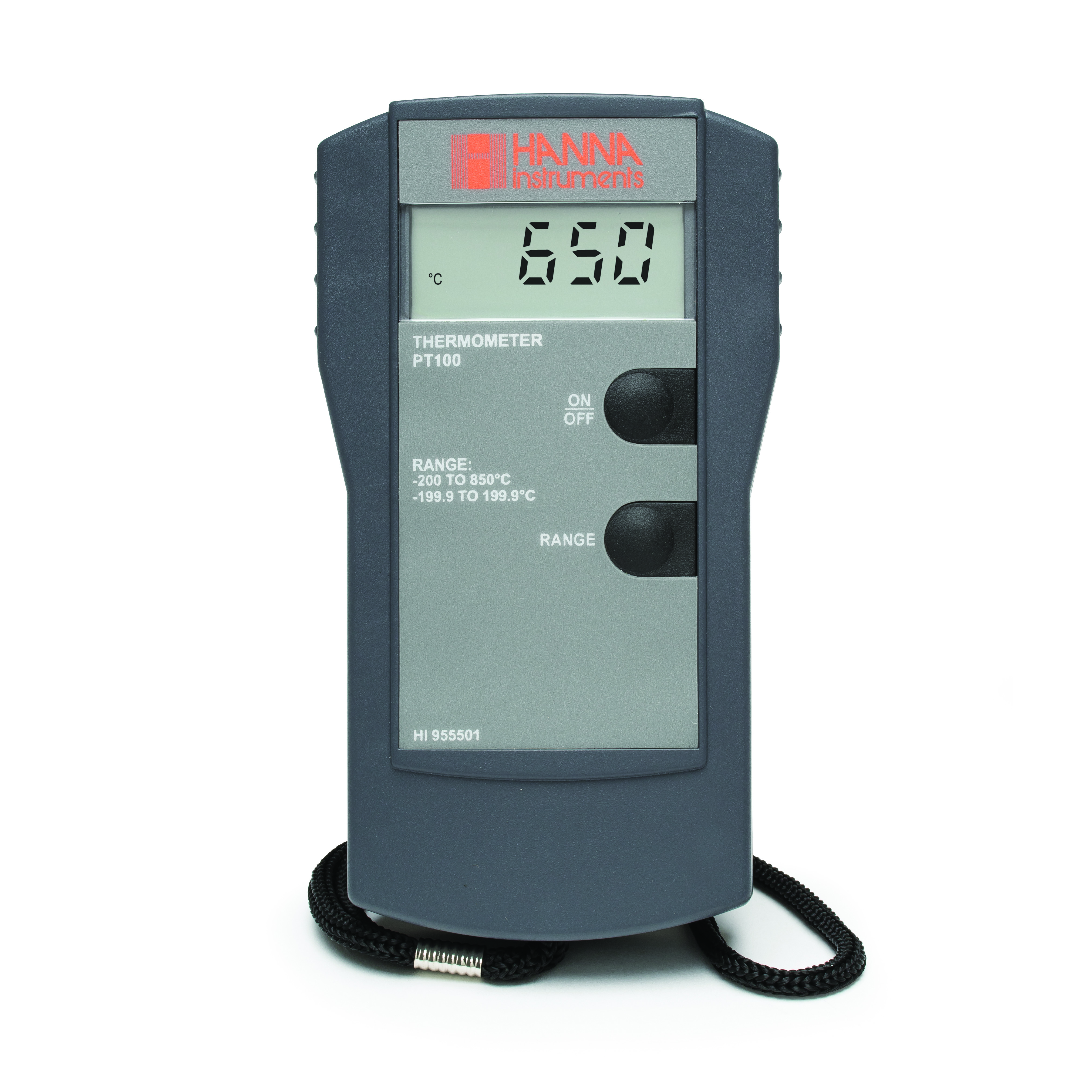 HI955501 4-wire Pt100 Thermometer, 199.9 to 850°C