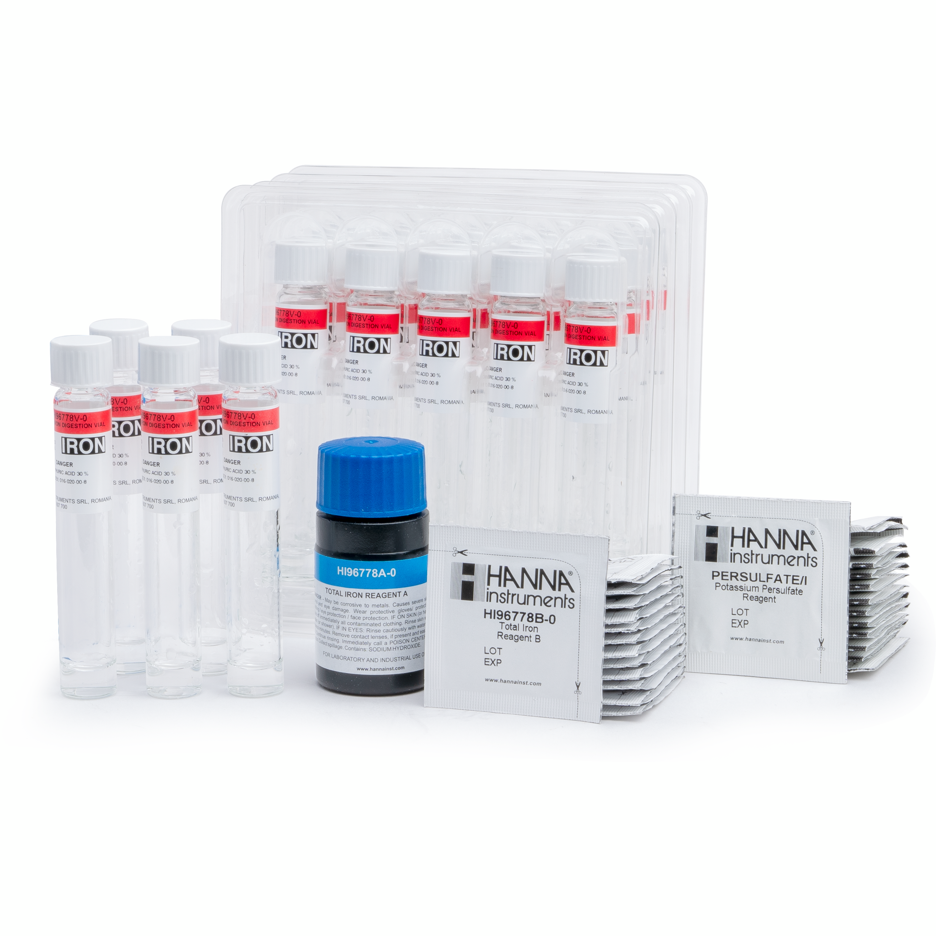 [:lt]HI96778-25 Bendrosios geležies (16 mm buteliukai) reagentai (25 tyrimai)[:en]HI96778-25 Total Iron (16 mm vials) Reagents (25 tests)[:]